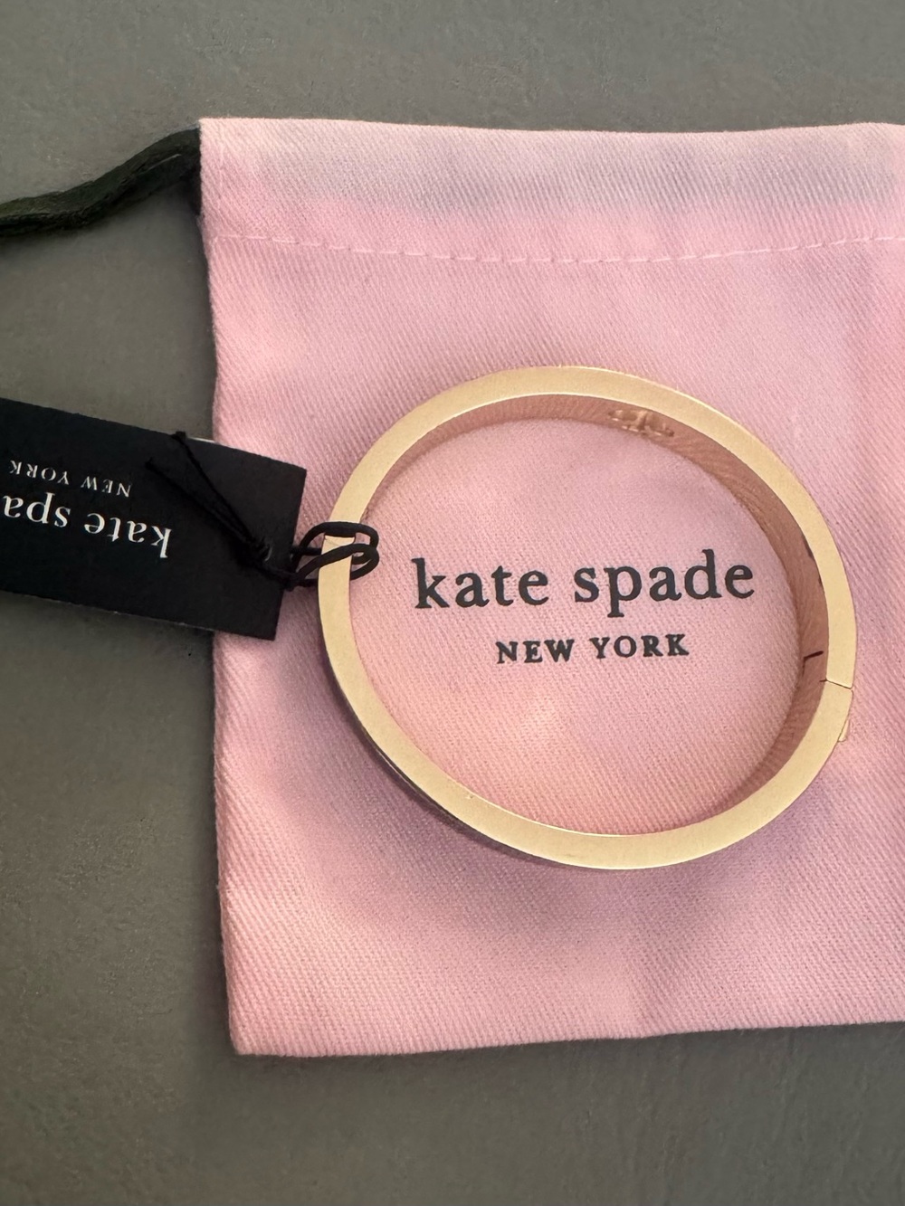 NWT Kate Spade Hole Punch Bangle - Picture 11 of 11